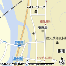 鳥取県日野郡日野町根雨689周辺の地図