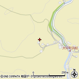 愛知県豊田市大平町西菖蒲ケ入周辺の地図