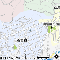 神奈川県横須賀市若宮台9-12周辺の地図