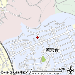 神奈川県横須賀市若宮台32-40周辺の地図