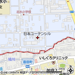 日本ユーテンシル株式会社　名古屋物流センター周辺の地図
