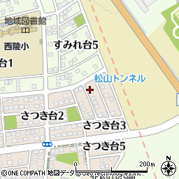 愛知県瀬戸市さつき台3丁目12周辺の地図