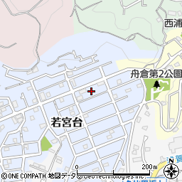 神奈川県横須賀市若宮台9周辺の地図
