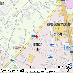 静岡県富士宮市ひばりが丘1097周辺の地図