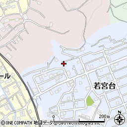 神奈川県横須賀市若宮台32周辺の地図