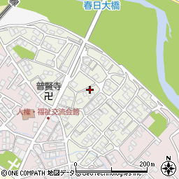 滋賀県彦根市広野町80周辺の地図