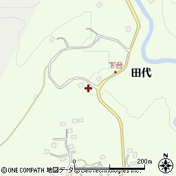 千葉県夷隅郡大多喜町田代192周辺の地図