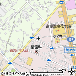 静岡県富士宮市ひばりが丘1093周辺の地図