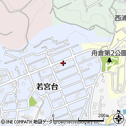 神奈川県横須賀市若宮台9-6周辺の地図