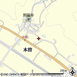 滋賀県犬上郡多賀町木曽323周辺の地図