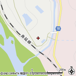日本軽金属株式会社　発電課富士川第一発電所周辺の地図