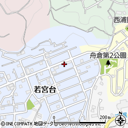 神奈川県横須賀市若宮台9-7周辺の地図