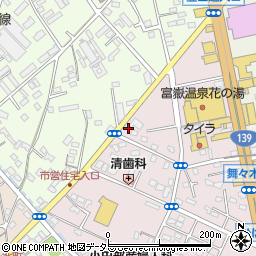 静岡県富士宮市ひばりが丘1095周辺の地図