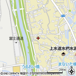 静岡県富士宮市淀師445周辺の地図