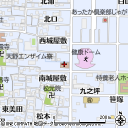 北名古屋市役所高齢者活動センター　ふれあいの家周辺の地図