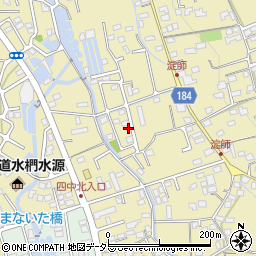 静岡県富士宮市淀師589周辺の地図