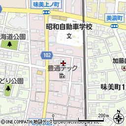 愛知県春日井市味美西本町1757周辺の地図