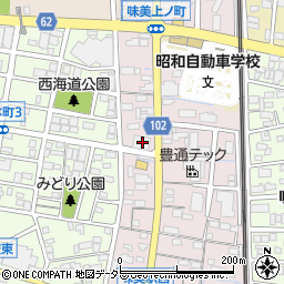 愛知県春日井市味美西本町2278周辺の地図