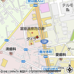 静岡県富士宮市ひばりが丘818周辺の地図