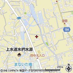 静岡県富士宮市淀師172周辺の地図