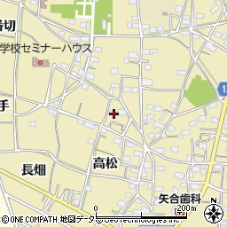 愛知県稲沢市矢合町秋葉屋敷3622周辺の地図