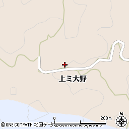 愛知県豊田市押山町上ミ大野周辺の地図