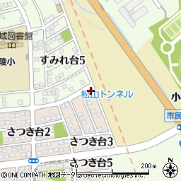 愛知県瀬戸市さつき台3丁目44周辺の地図