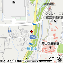 静岡県御殿場市神山1877-18周辺の地図