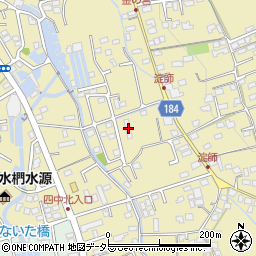 静岡県富士宮市淀師594周辺の地図