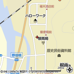 鳥取県日野郡日野町根雨371-5周辺の地図