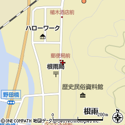 鳥取県日野郡日野町根雨454周辺の地図