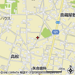 愛知県稲沢市矢合町秋葉屋敷3603周辺の地図