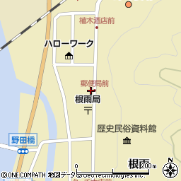 鳥取県日野郡日野町根雨416周辺の地図