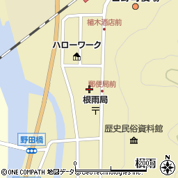 鳥取県日野郡日野町根雨415周辺の地図