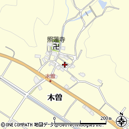 滋賀県犬上郡多賀町木曽274周辺の地図