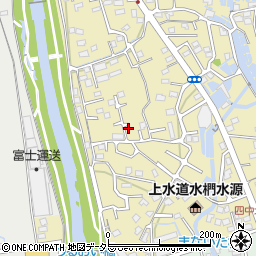 静岡県富士宮市淀師450周辺の地図