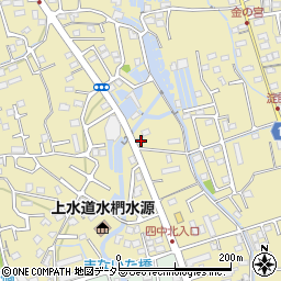 静岡県富士宮市淀師174周辺の地図