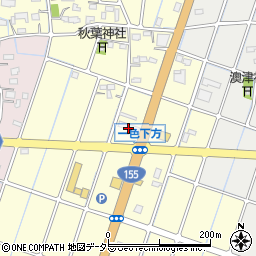株式会社西日本宇佐美東海支店１５５号稲沢給油所周辺の地図