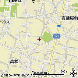 愛知県稲沢市矢合町秋葉屋敷3601周辺の地図
