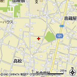 愛知県稲沢市矢合町秋葉屋敷3587周辺の地図