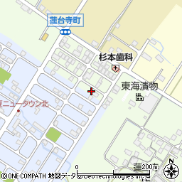 滋賀県彦根市蓮台寺町50-69周辺の地図