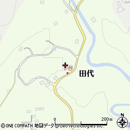 千葉県夷隅郡大多喜町田代164周辺の地図
