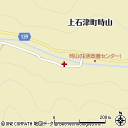 岐阜県大垣市上石津町時山303周辺の地図