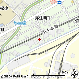 株式会社ワイテック　名古屋営業所周辺の地図