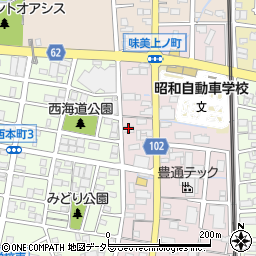 愛知県春日井市味美西本町2282周辺の地図