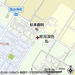 滋賀県彦根市蓮台寺町50-77周辺の地図