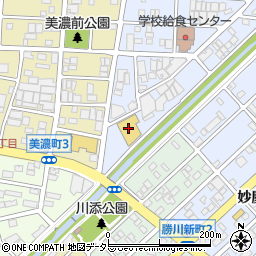 コーナンＰＲＯ春日井稲口店周辺の地図