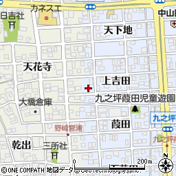 愛知県北名古屋市九之坪上吉田12周辺の地図