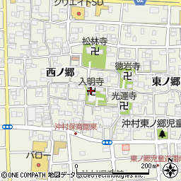入明寺周辺の地図