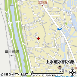 静岡県富士宮市淀師449周辺の地図